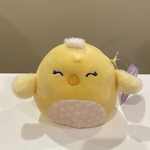 NWT 5” Aimee the Chick with Floral Belly Easter Squishmallow